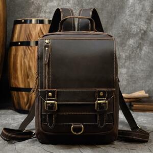  high quality * original leather diagonal .. original leather body bag cow leather rucksack iPad correspondence backpack diagonal .. bag casual bag men's 