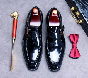  new goods appearance * beautiful England type business shoes men's shoes * original leather shoes leather shoes * stylish cow leather gentleman shoes ^ black 