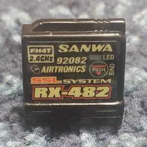 レシーバー RX-482 （2.4GHz FHSS4 スペクトラム拡散方式 4ch） 107A41254A