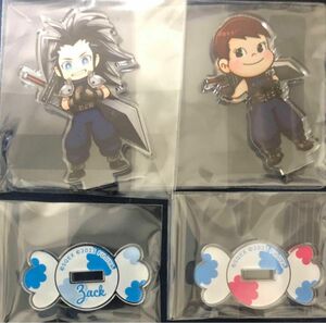 ファイナルファンタジー 不二家 コラボ FF7 アクリルスタンド　ザックス　ポコ