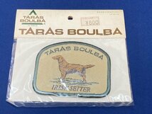 タラスブルバ TARAS BOULBA 　 タラスオリジナルワッペン 犬　アイリッシュ・セッター　長期保管未開封品_画像1