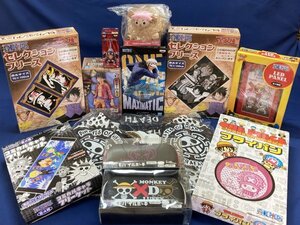 ワンピース ONE PIECE　グッズまとめ売り　フィギュア / ポーチ / フライパン / バッグ 他　未使用現状品　 　　　　　　