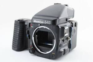 マミヤ Mamiya 645 Pro AEプリズムファインダー ワインダーグリップ付き 120 フィルムバック 2132668 Prism Finder Grip winder