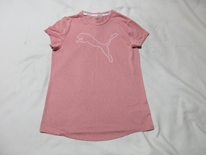 R-68★puma(プーマ)588995♪ピンク系/半袖Tシャツ(XL)★