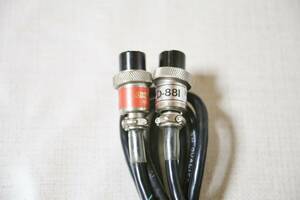  Adonis D-88I Mike conversion cable Icom metal 8 pin for postage 230 jpy 
