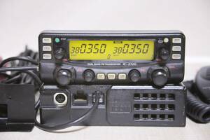  Icom IC-2720 144/430MHz 20W transceiver reception modified ending 