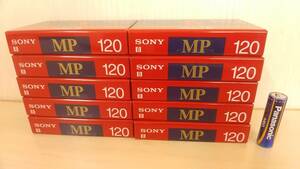 [ unused *10 pcs set * postage 410 jpy ]SONY Sony 8 millimeter 8mm video cassette tape P6-120MP