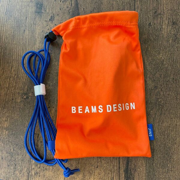 JINS × BEAMS DESIGN メガネポーチ