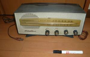 昭和レトロ 当時物 コロンビア製　真空管ラジオ MODEL 1235 ジャンク