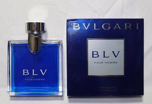 ☆送料無料☆ 【新品未使用】BVLGARI ブルガリ プールオム ブルー 香水 オードトワレ 100ml