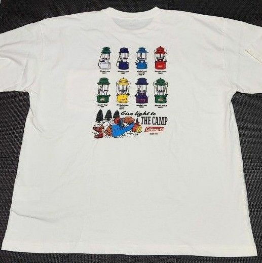 コールマン バックロゴプリント 胸ポケット 半袖Tシャツ