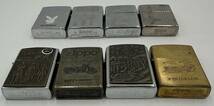 n838MT 【1円スタート!】ZIPPO 計28点 まとめ売り 喫煙具 ジッポ ガスライター イヴサンローラン PLAYBOY 着火未確認 動作未確認_画像6