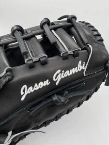 貴重 MLB 2000シーズンMVP ジェイソン・ジアンビ TPX 個人ロゴ入り 支給品 グローブ 実使用 グラブ 内野手用 硬式用 Moneyball