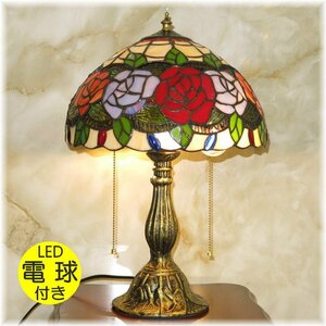 [ free shipping!]* super-discount prompt decision!* stained glass desk lighting table & night stand 