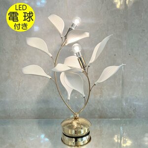 [LED attaching!] beautiful design ceramic LED desk light desk stand table light stand light stylish cheap desk light light 