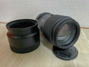 【超美品】 SIGMA 100-400mm F5-6.3 DG OS HSM Contemporary Canon カメラレンズ 超望遠 キャノン EF マウント シグマ