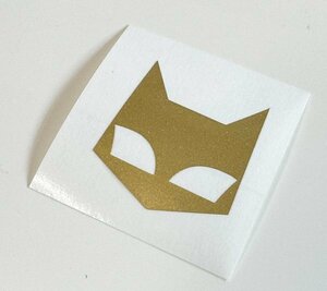  Marshall sticker Gold metallic / cutting cat Mark 