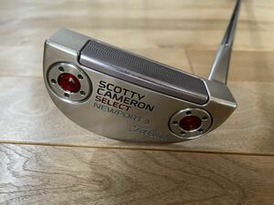 ★SCOTTY CAMERON スコッティ キャメロン SELECT NEWPORT3 セレクト ニューポート3 34inch★