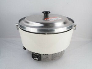 2N230609　リンナイ 業務用 2017年製 ガス炊飯器 RR-40S1 LPガス 動作品