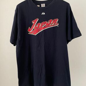 侍ジャパン 岩隈久志 Tシャツ 半袖 紺 日本代表 野球 メンズ XO