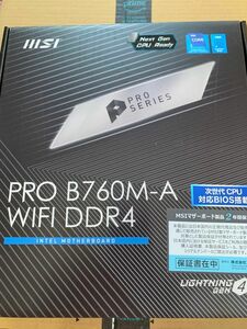 MSI PRO B760M-A WIFI DDR4 ジャンク