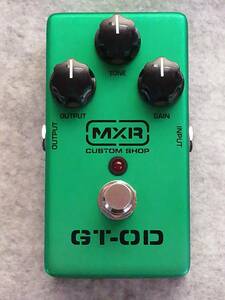 動作品　MXR GT-OD Overdrive オーバードライブ エフェクター　TS系