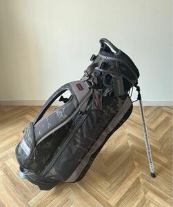 新品未使用 CR-4 #03 マルチカモブラック BRIEFING GOLF スタンドキャディバッグ 定価79,200円