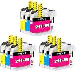  Brother (Brother) for interchangeable ink cartridge LC211 B-211 LC211 Cyan magenta yellow (C/M/Y