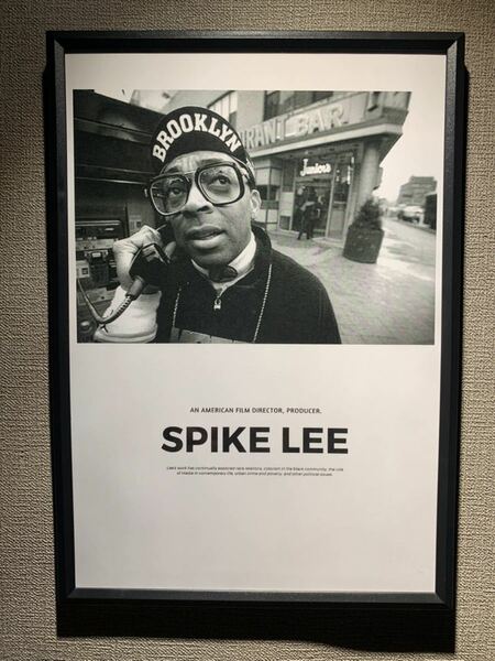 SPIKE LEE スパイクりー A4 ポスター 額付き 送料込み 映画 ジョーダン1