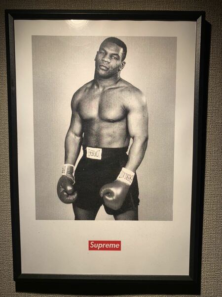 マイクタイソン MIKE TYSON A4 ポスター 額付き