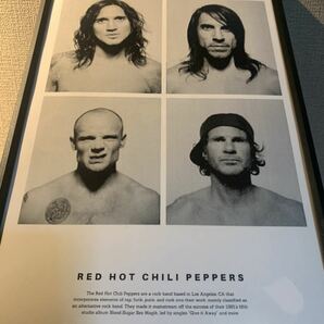 RED HOT CHILI PEPPERS レッチリ B5 ポスター 額付き 送料込み ①