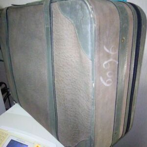 【希少品】象皮スーツケース トランク 象革 エレファント ヤフオク限定 30数年前スペインにて購入品　レア品