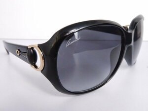 正規品 GUCCI グッチ サングラス GG 3621/F/S D28HD 61□15 115 ブラック×ゴールドカラー ケース付き 美品