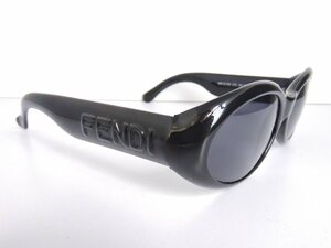 正規品 FENDI フェンディ サングラス MOD.SL 7556 55 COL.Z42 サイドロゴ ブラックカラー ケース付き