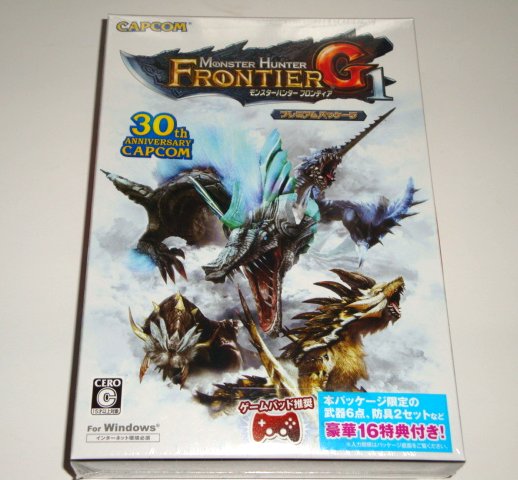  Monstar Hunter Frontier G1 premium упаковка 