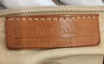 【11421】FRANK DANIEL フランクダニエル レザー 2WAY バッグ ハンドバッグ ショルダーバッグ トートバッグ ブラウン 仕事 お出掛け 旅行_画像6