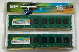 SP016GBLTU160N22DA (DDR3 PC3-12800 DDR3-1600 合計16GB 8GB2枚組)