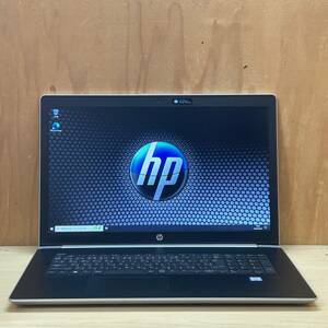 17.3大画面◆HP ProBook 470 G5◆Core i5-8250U◆HDD500GB◆メモリ8GB◆NVIDIA