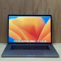 Macbook Pro A1707◆Core i7-7700HQ◆メモリ16GB◆SSD256GB◆Radeon Pro 555◆Touch Bar_画像1