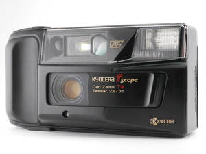 ★極上美品★ KYOCERA 京セラ T SCOPE シャッター フラッシュ 巻き上げ OK #R1196#681#00532