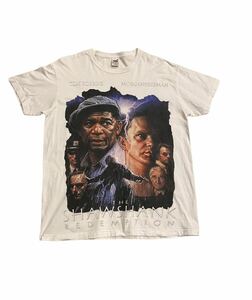 ショーシャンクの空に　2XL 両面プリントTシャツ 白 ムービー　半袖　映画T 名作　00s