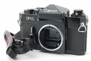 Canon キヤノン F-1 ボディ ブラック 説明書付き #142a