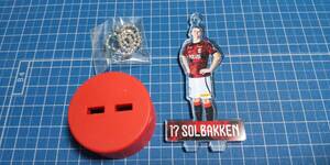 浦和レッズ オラ ソルバッケン ペットボトルマーカー 2024 アクリルキーホルダー Urawareds Ola Selvaag Solbakken