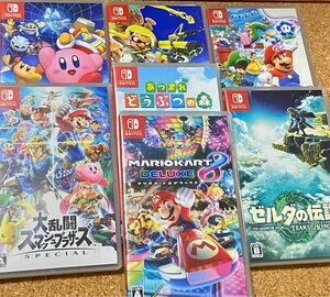 Nintendo switch ソフト　まとめ売り　7本セット