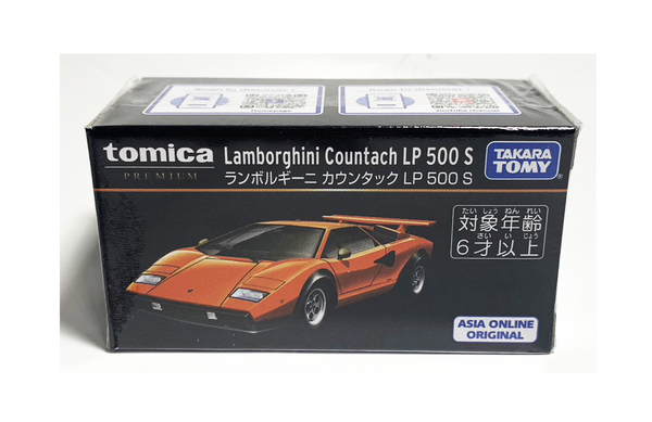 【海外限定】トミカ プレミアム ランボルギーニ カウンタック LP 500S Lamborghini Countach ASIA LIMITED アジアオンライン【送料無料】