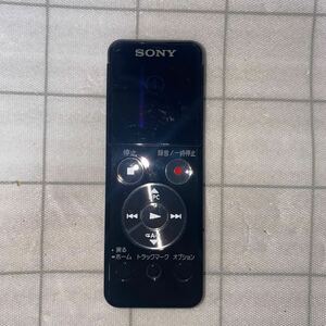  tube S240519 10 ** SONY Sony IC recorder voice recorder ICD-UX544F black electrification verification settled **