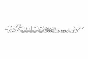 新品☆JAOS【ジャオス】レーシングレター ホワイト 汎用