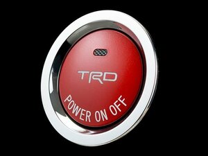 新品☆TRD　プッシュスタートスイッチ　エスティマハイブリッド（AHR20W）　2006.06～　【PUSH START SWITCH | MS422-00002】