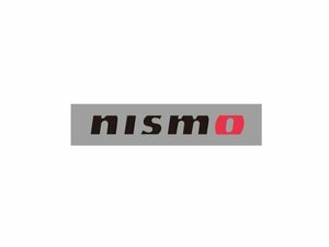 新品☆NISMO【ニスモ】　NISMOロゴステッカー(黒)
