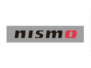 新品☆NISMO【ニスモ】　NISMOロゴステッカー(黒)